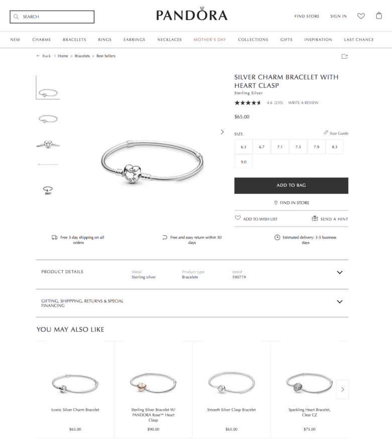 product recommendations